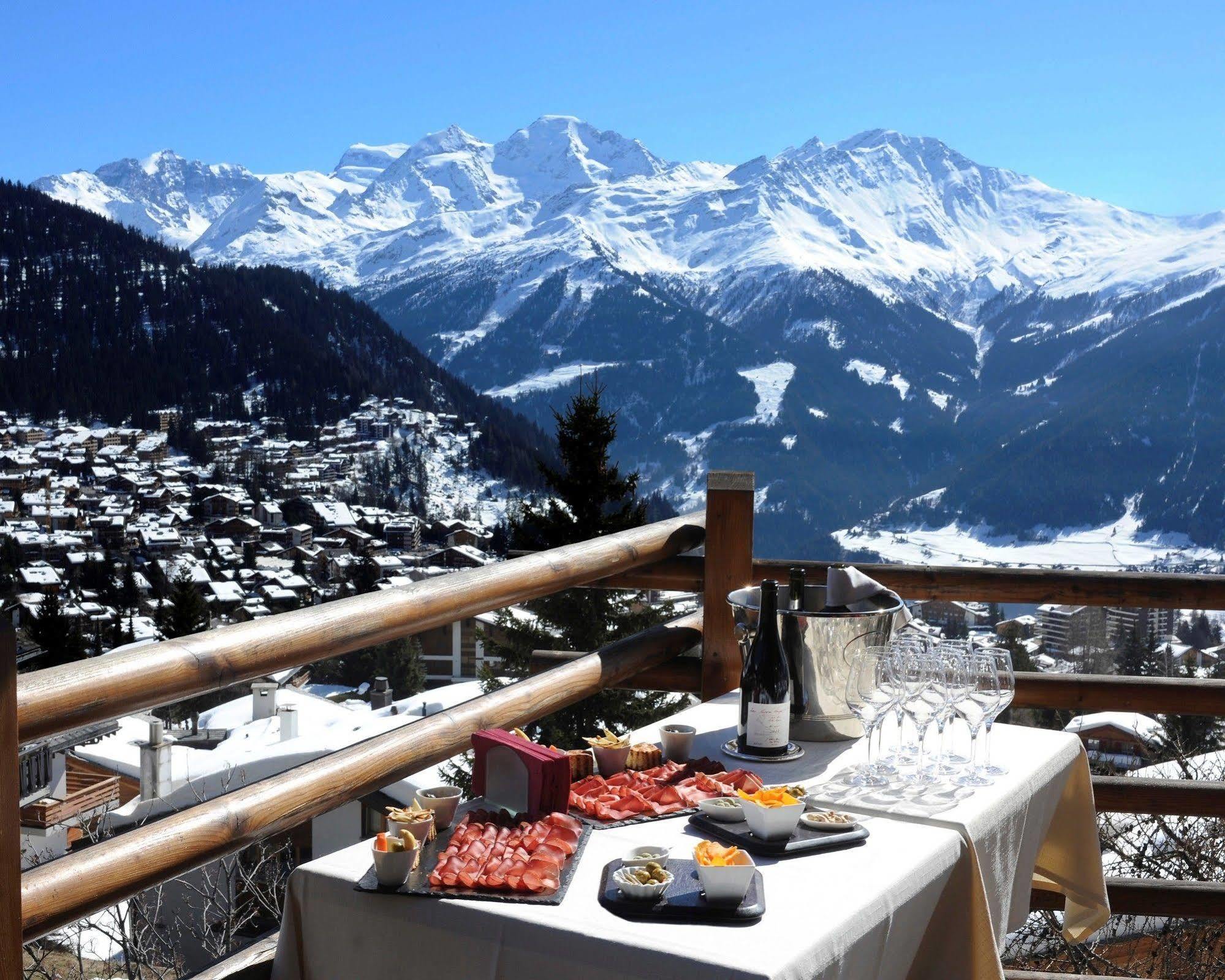Chalet D'Adrien Verbier Buitenkant foto